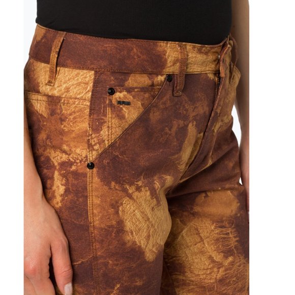 G-Star Elwood X52 Mid Rise Boyfriend Venus Camouflage Print Women's Size - Picture 17 of 17